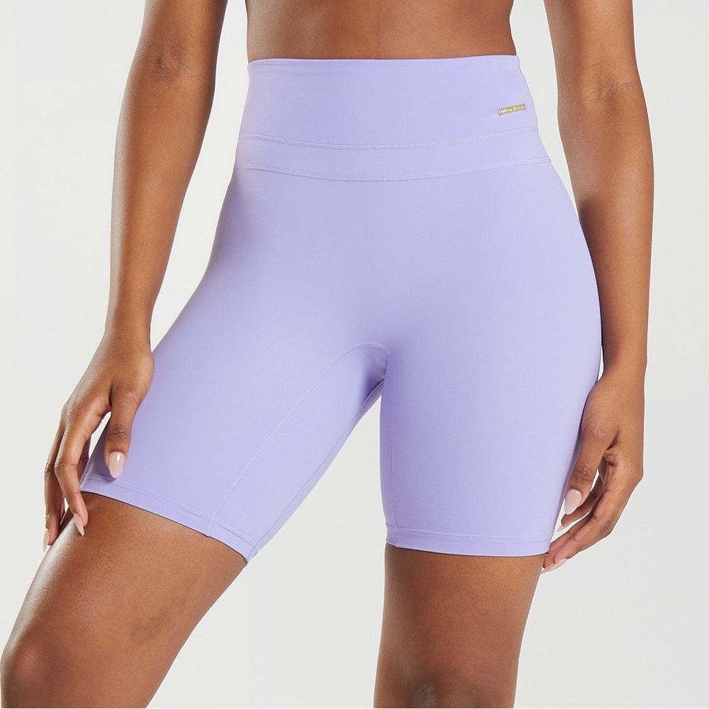 Gymshark Whitney Cycling Shorts - Wildflower Purple